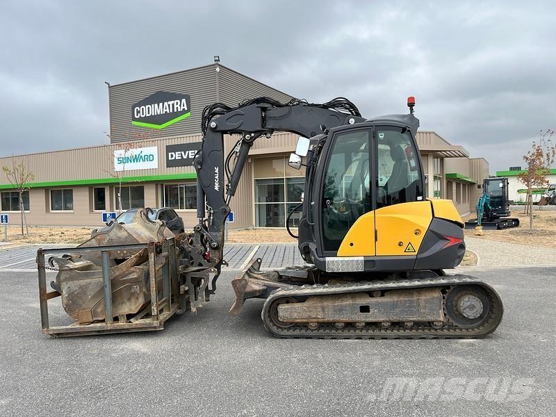 Mecalac 10 MCR Crawler excavators