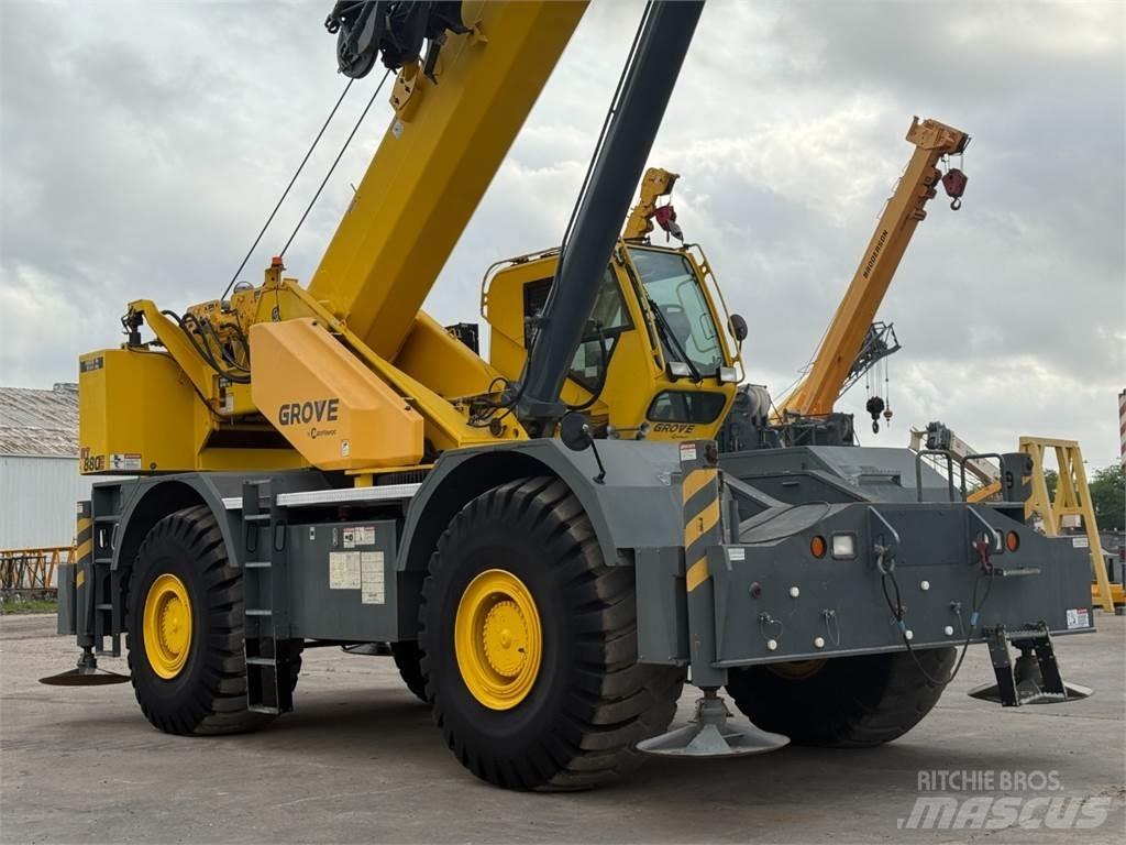 Grove RT880E Rough terrain cranes