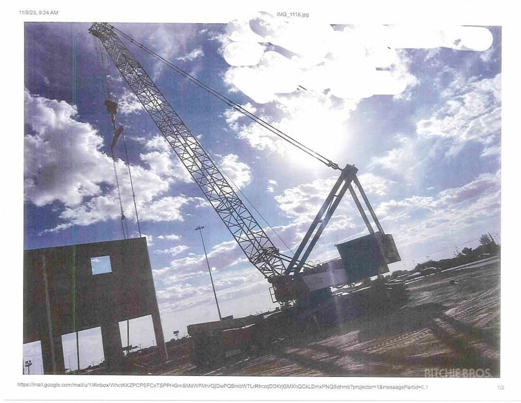 Demag CC 2200 Tracked cranes