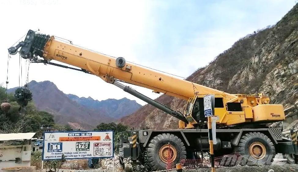 Grove RT9150E Rough terrain cranes