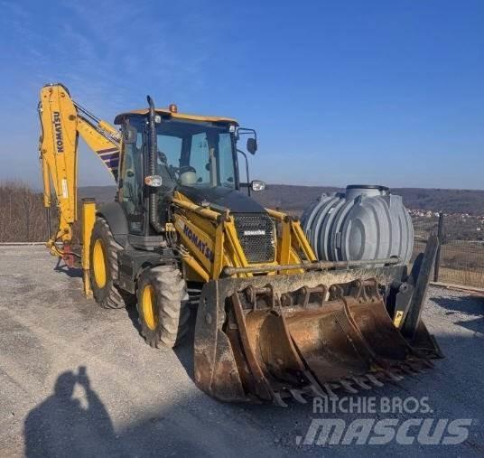 Komatsu WB 97R-8 Backhoe loaders