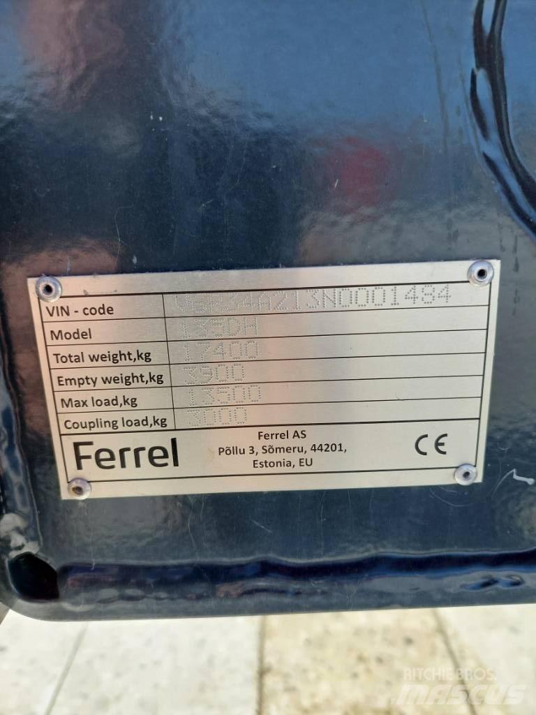 Ferrel 135 DH Tipper trailers