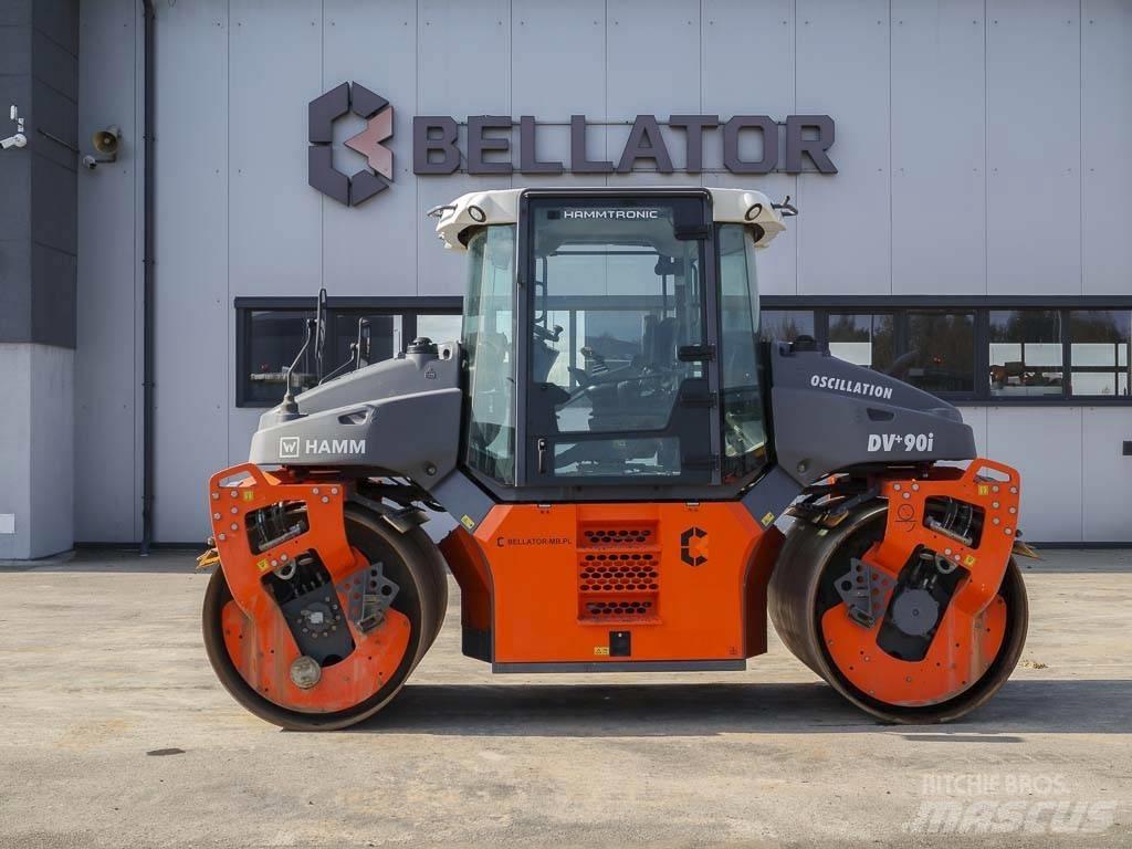 Hamm DV+ 90i VO-S Twin drum rollers