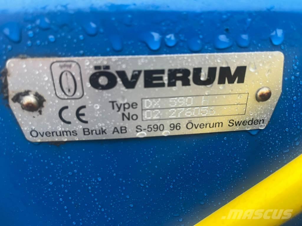 Överum DX590H Reversible ploughs