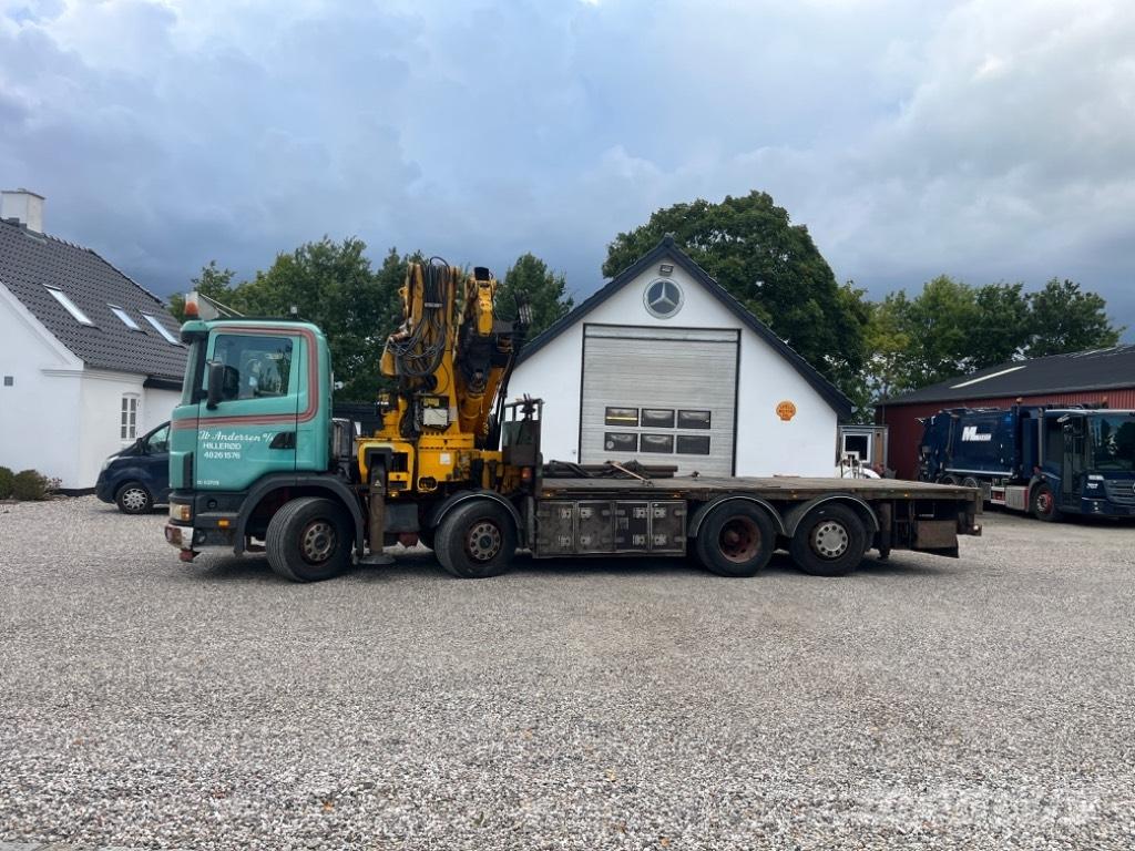 Scania 124 G 420 Crane trucks