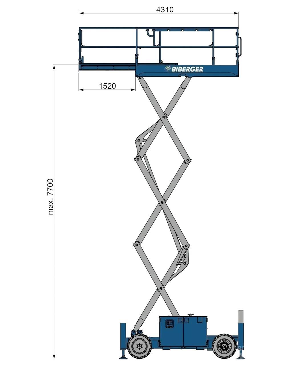Genie GS 2669 RT Scissor lifts