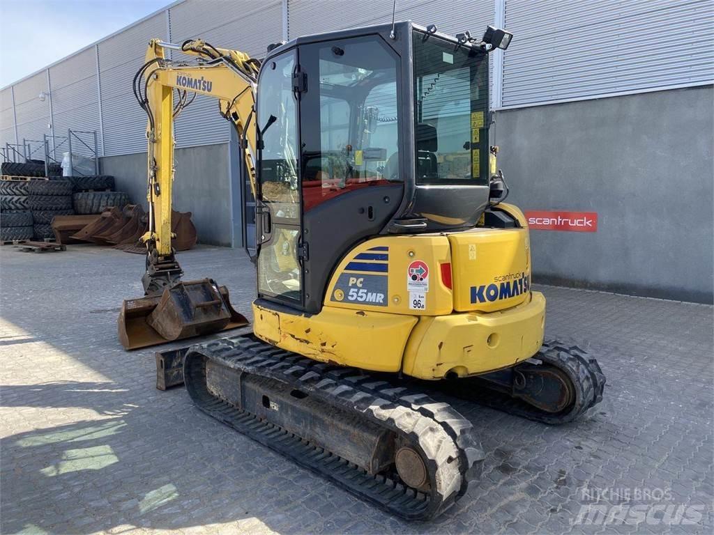 Komatsu PC55MR-5 Wheeled excavators