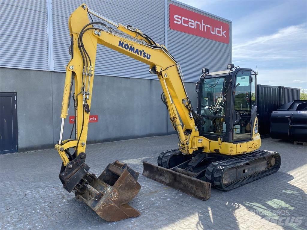 Komatsu PC55MR-5 Wheeled excavators