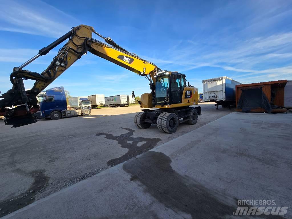CAT 318 Wheeled excavators