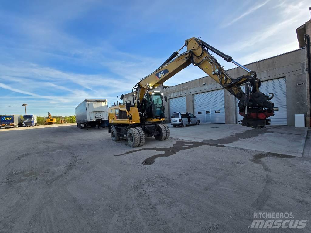 CAT 318 Wheeled excavators