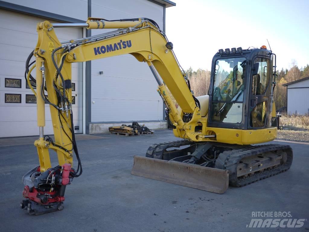 Komatsu PC 80 MR-3 Midi excavators  7t - 12t