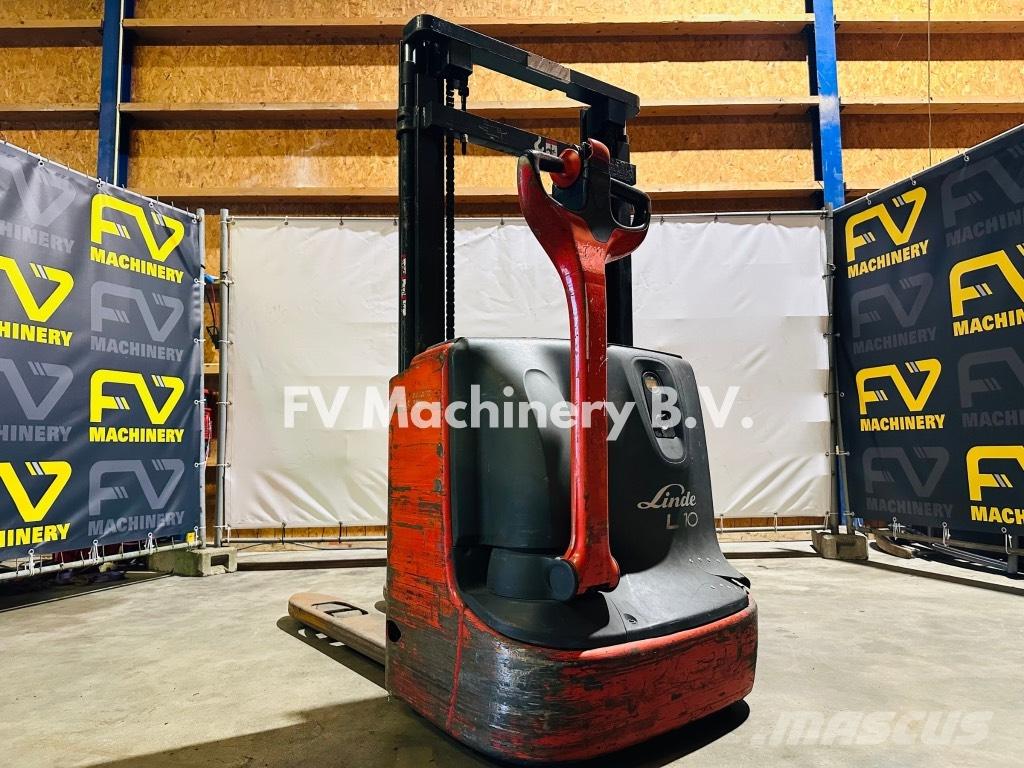 Linde L 10 B Pedestrian stacker