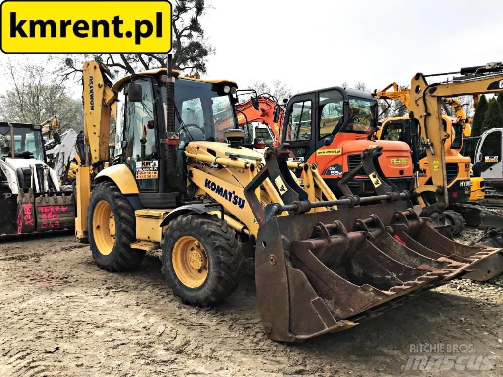 Komatsu WB97R Backhoe loaders
