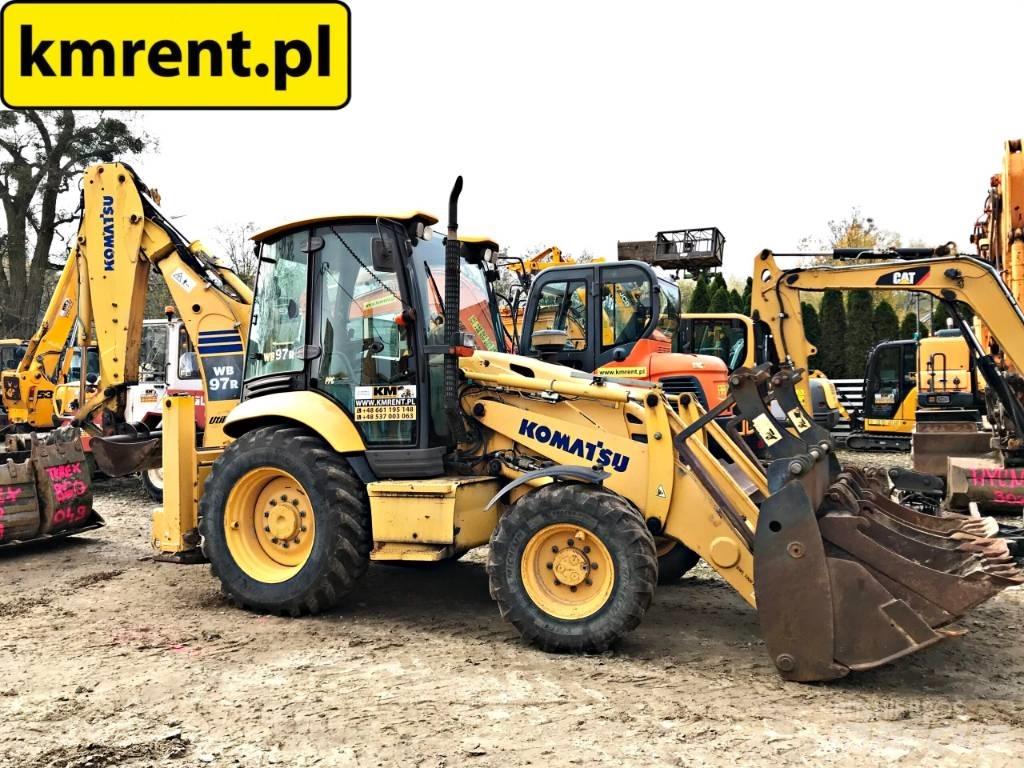 Komatsu WB97R Backhoe loaders
