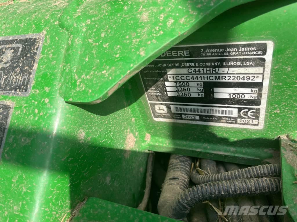 John Deere C 441 R Round balers