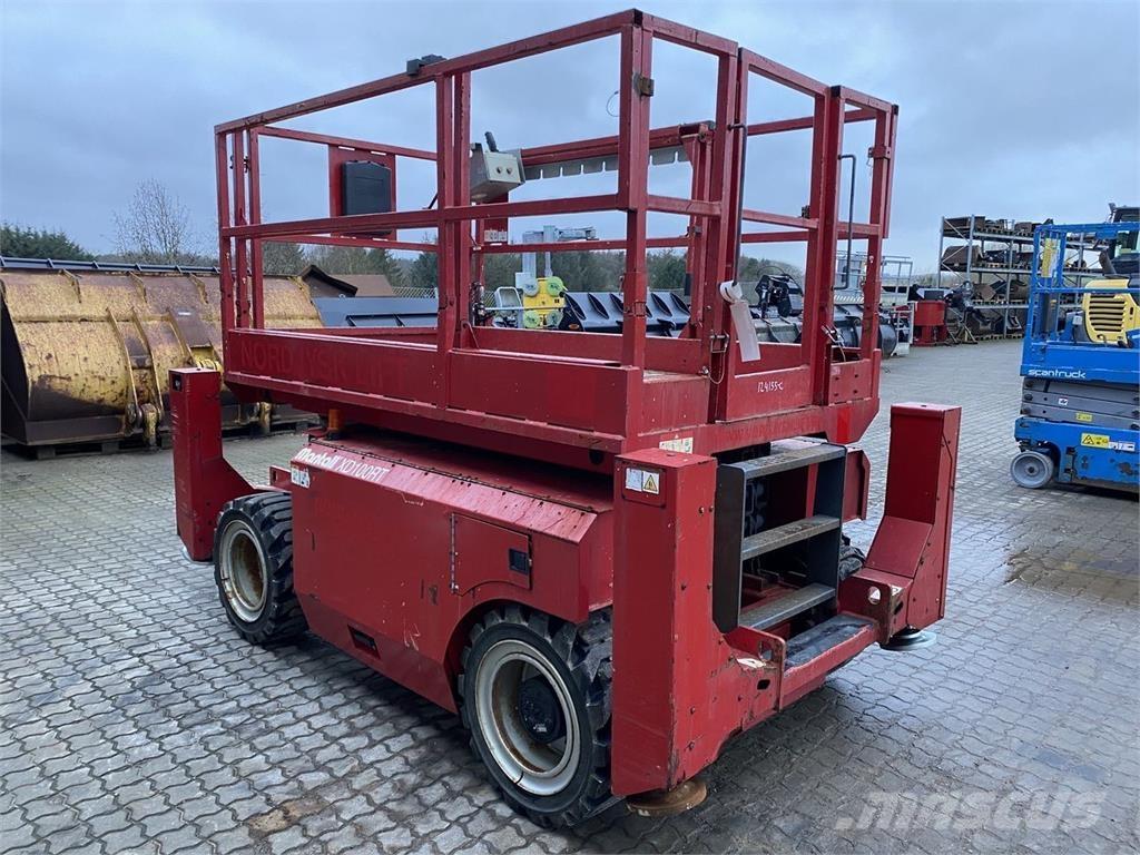 Mantall XD100RT Scissor lifts