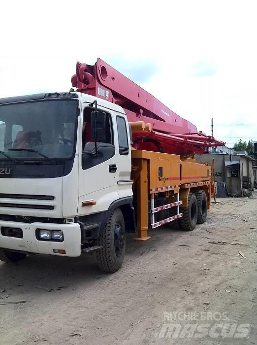 Putzmeister 37m Concrete pump trucks