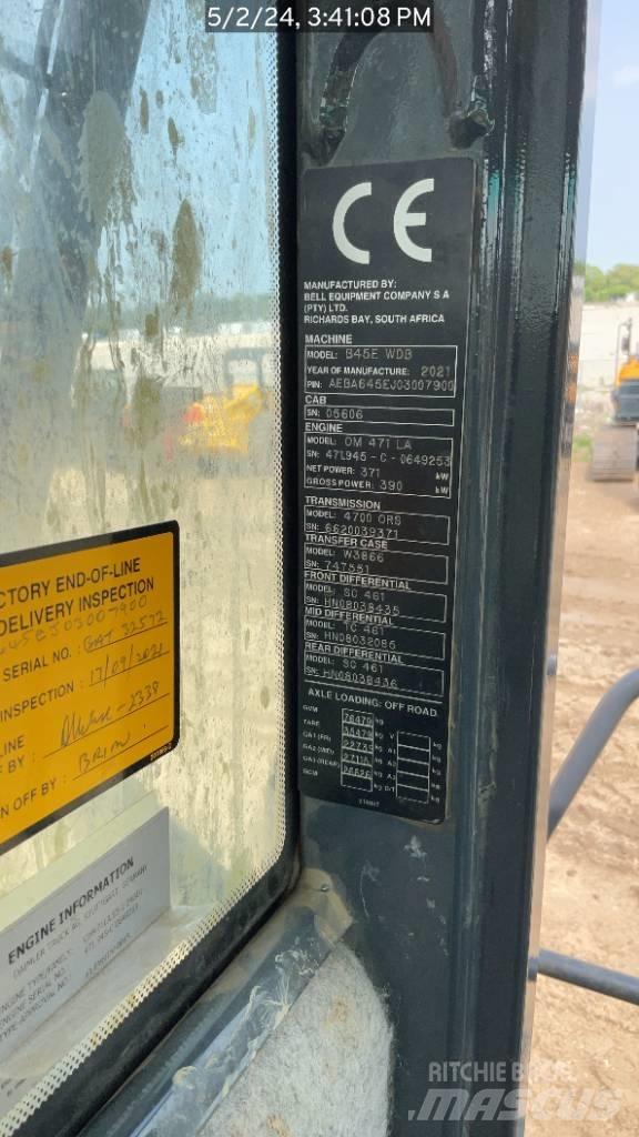 Bell B45E Articulated Dump Trucks (ADTs)
