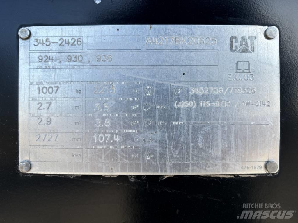 CAT 924 930 938 Other components