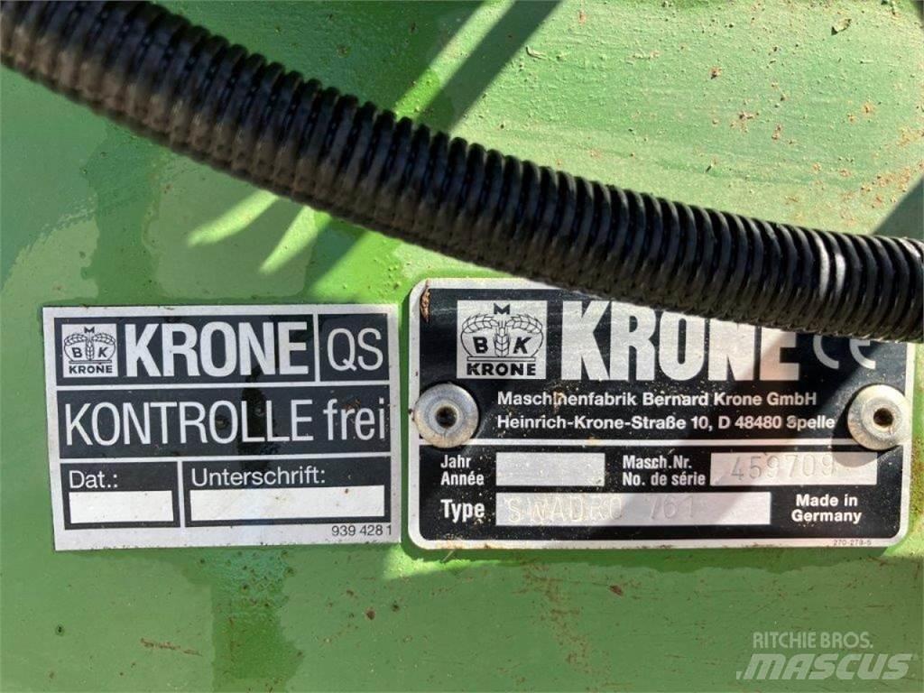 Krone Swadro 761 Windrowers