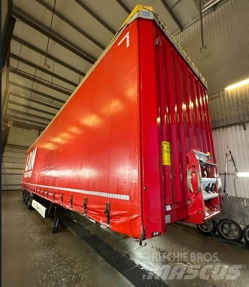 Krone Curtain Mega Curtainsider semi-trailers