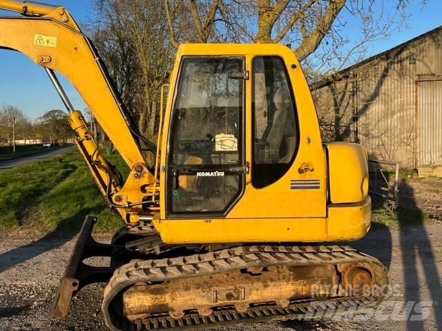 Komatsu PC75R Midi excavators  7t - 12t
