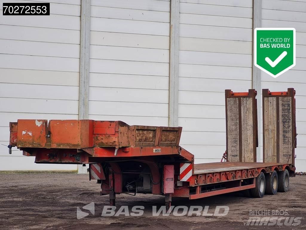 Nicolas B3407C Low loader-semi-trailers