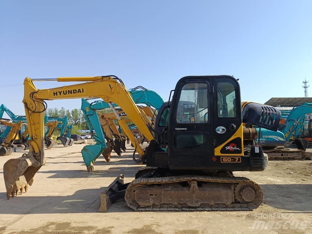 Hyundai R 60-7 Mini excavators < 7t (Mini diggers)
