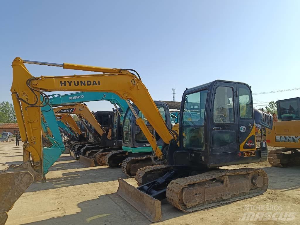 Hyundai R 60-7 Mini excavators < 7t (Mini diggers)