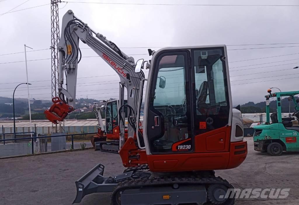 Takeuchi TB 230 Mini excavators < 7t (Mini diggers)