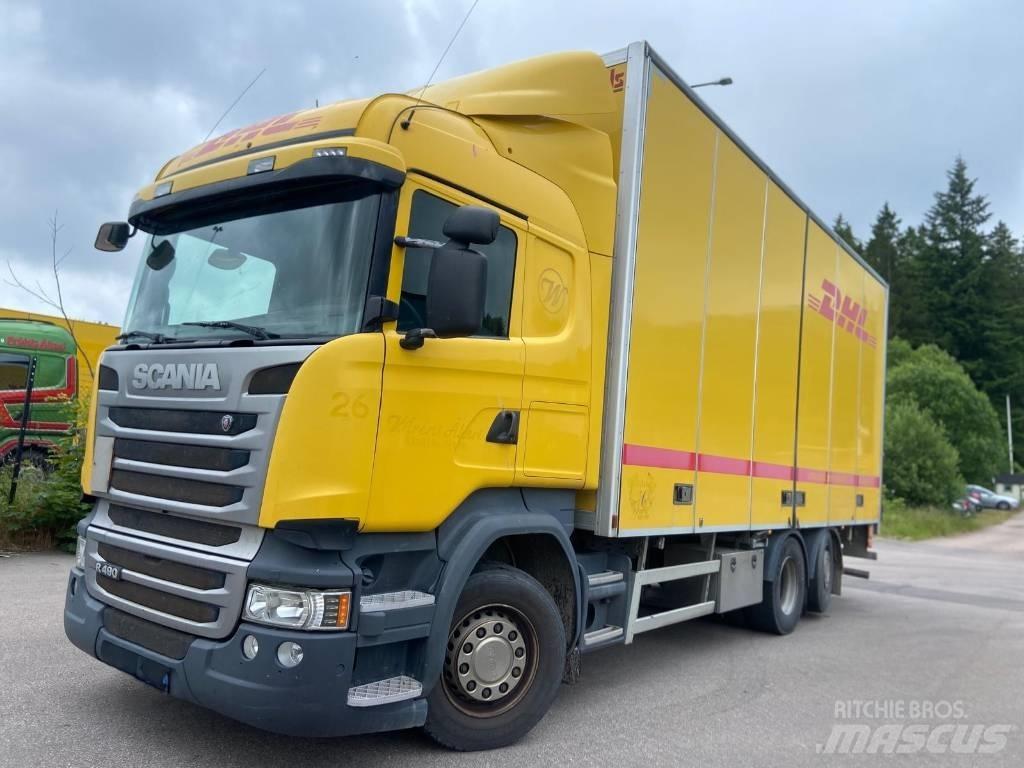 Scania R 490 LB Box body trucks