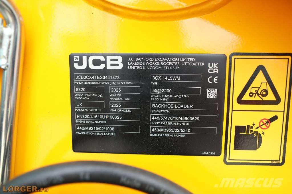 JCB 3 CX - NEW Backhoe loaders
