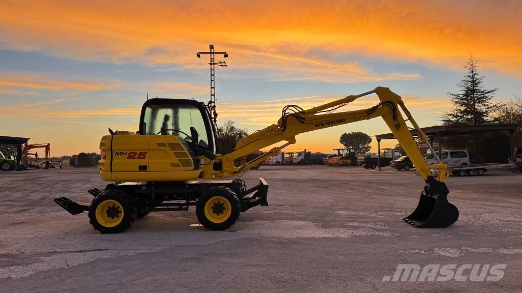 New Holland MH 2.6 Wheeled excavators