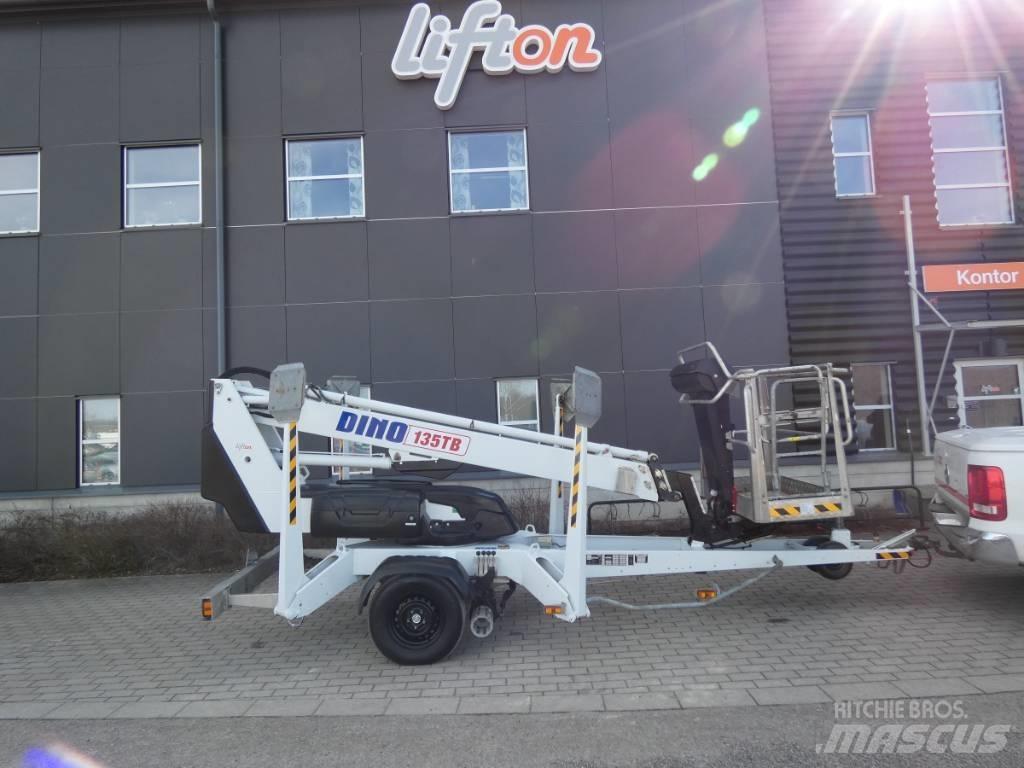 Dino 135 TB Skylift Trailer mounted aerial platforms