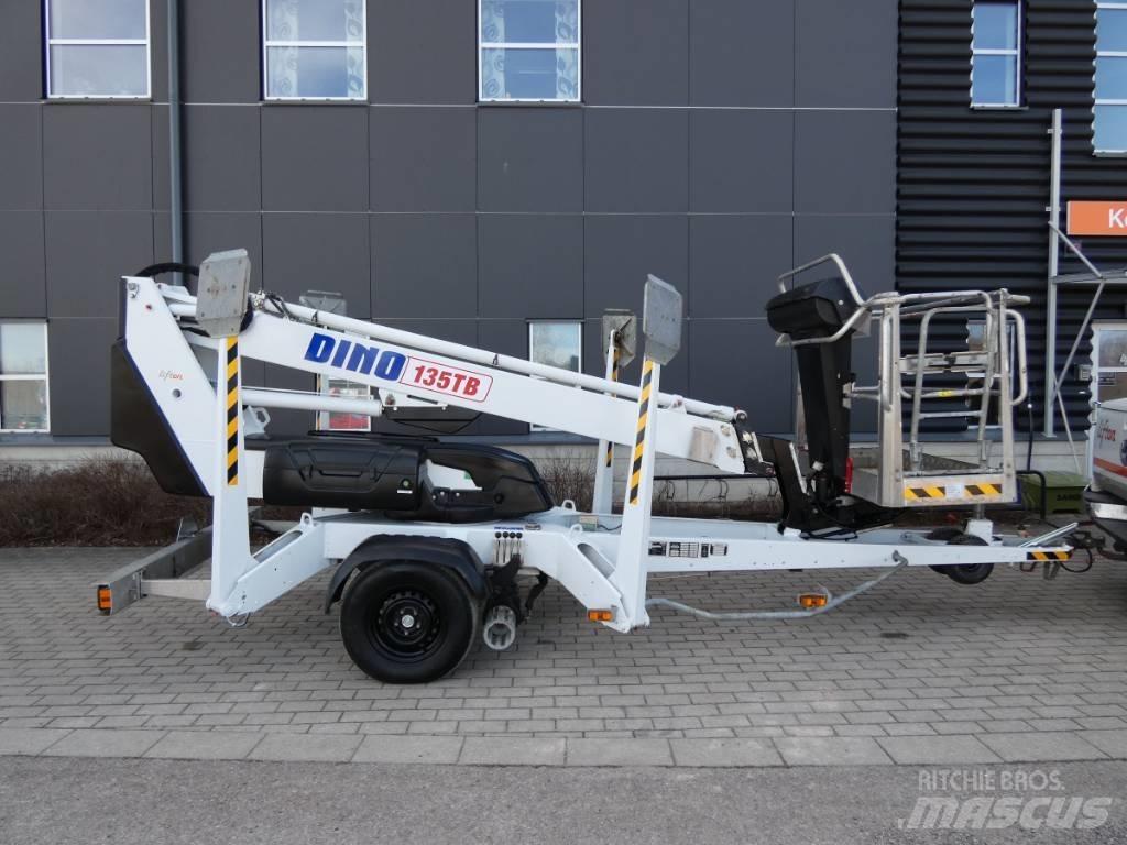 Dino 135 TB Skylift Trailer mounted aerial platforms