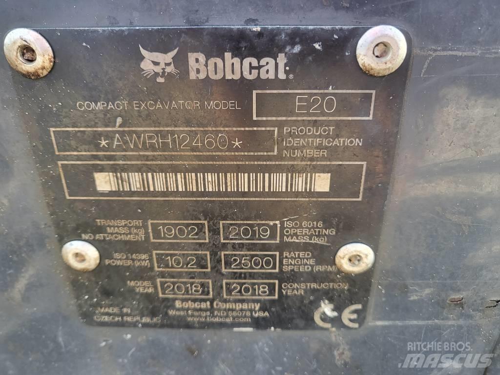 Bobcat E20z Mini excavators < 7t (Mini diggers)