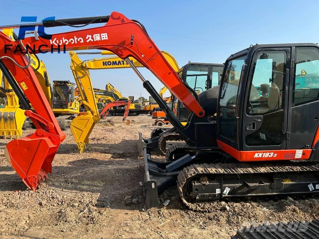 Kubota KX 183 Crawler excavators