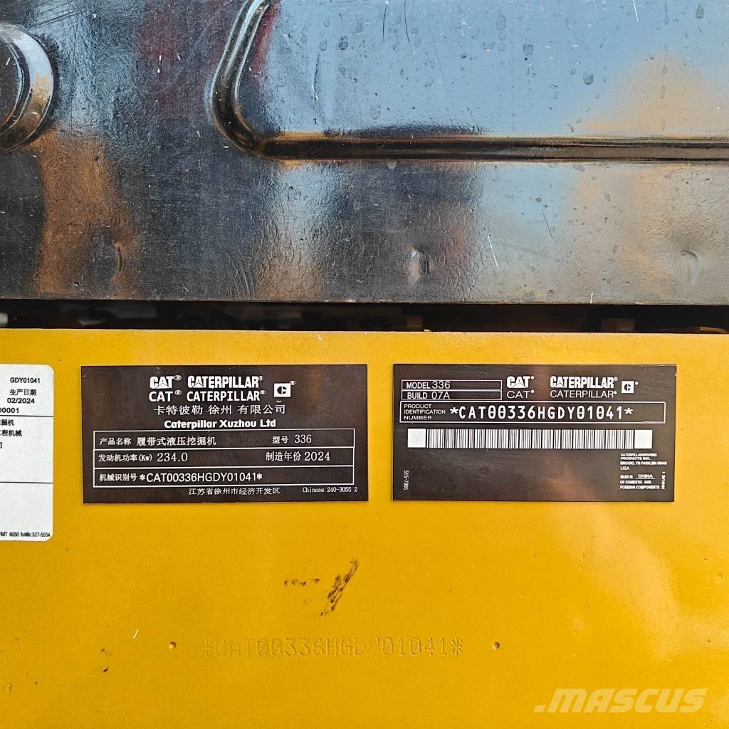 CAT 336GC Crawler excavators