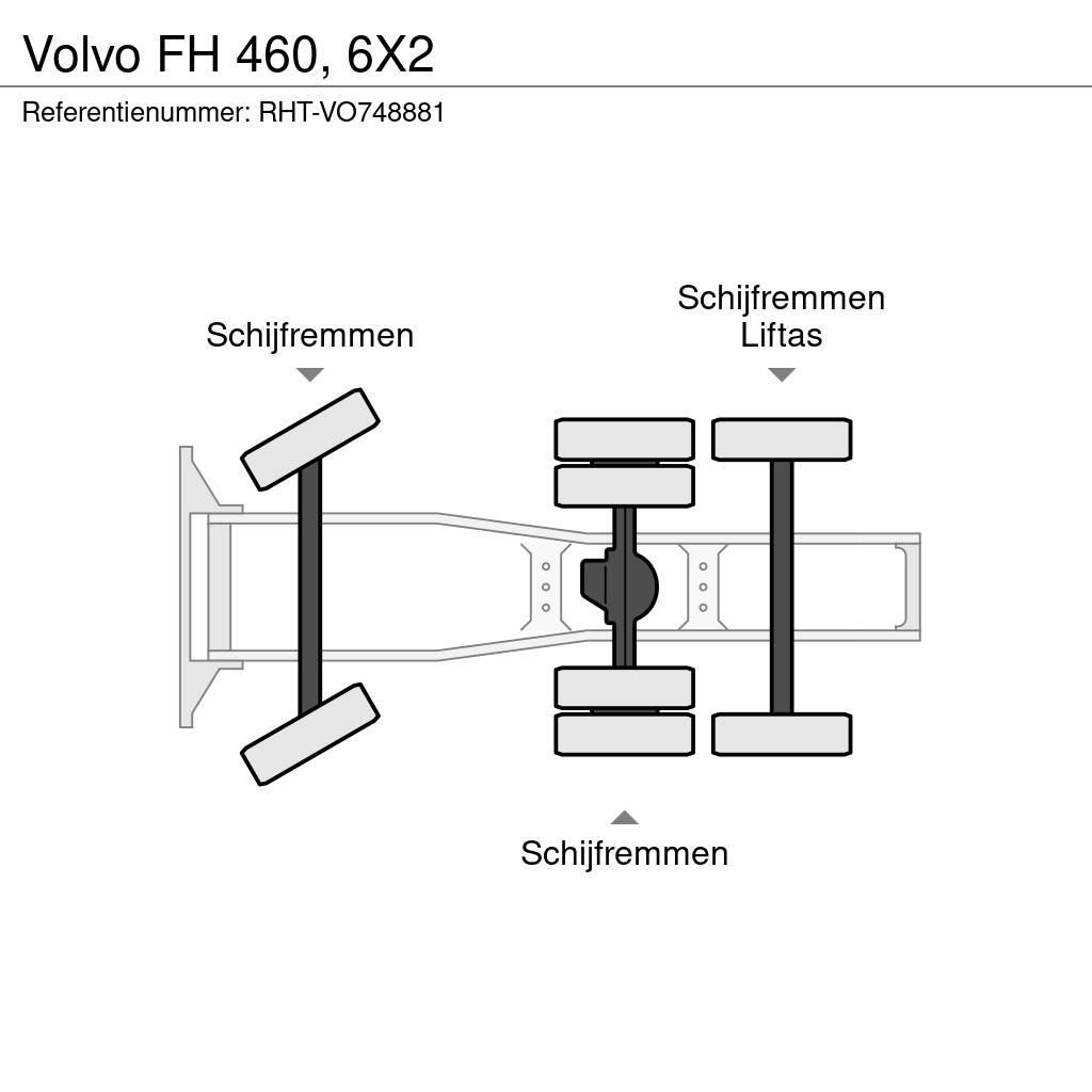 Volvo FH 460, 6X2 Tractor Units