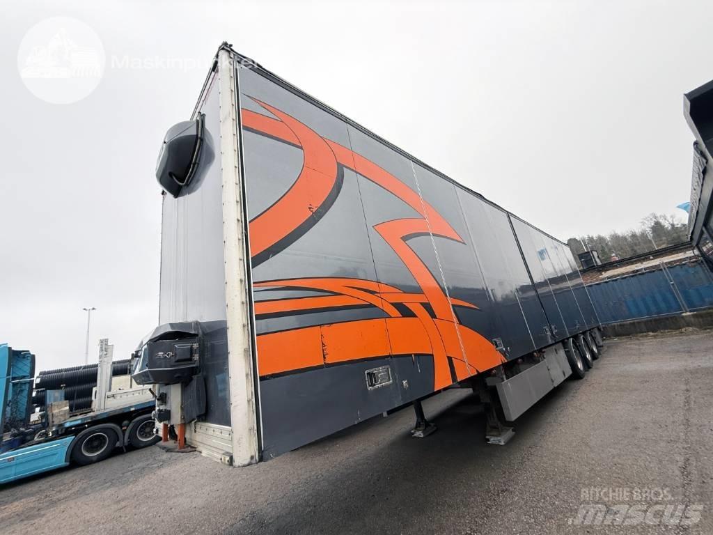 Limetec PPU 342 Box body semi-trailers