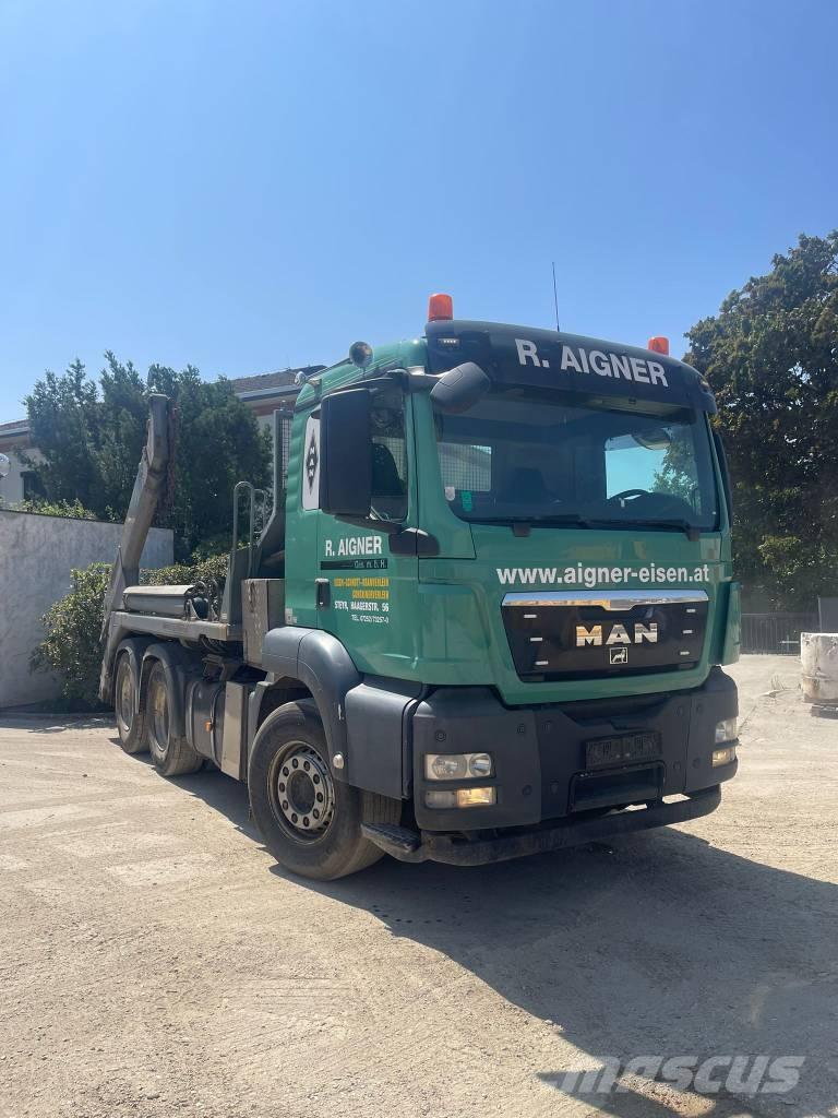 MAN TGS 26.440 BLS Cable lift demountable trucks