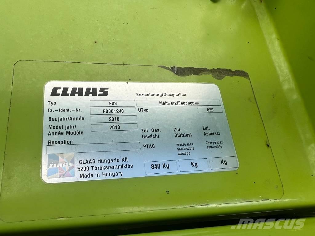 CLAAS Corto 310 FN Mowers
