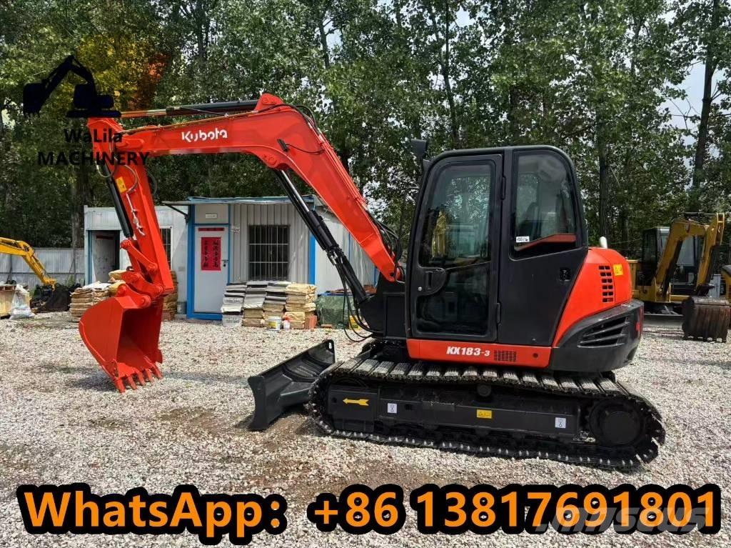 Kubota KX 183 Crawler excavators