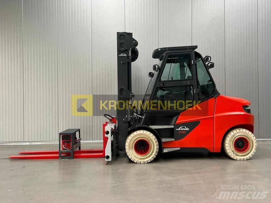 Linde E 80-900 Electric forklift trucks