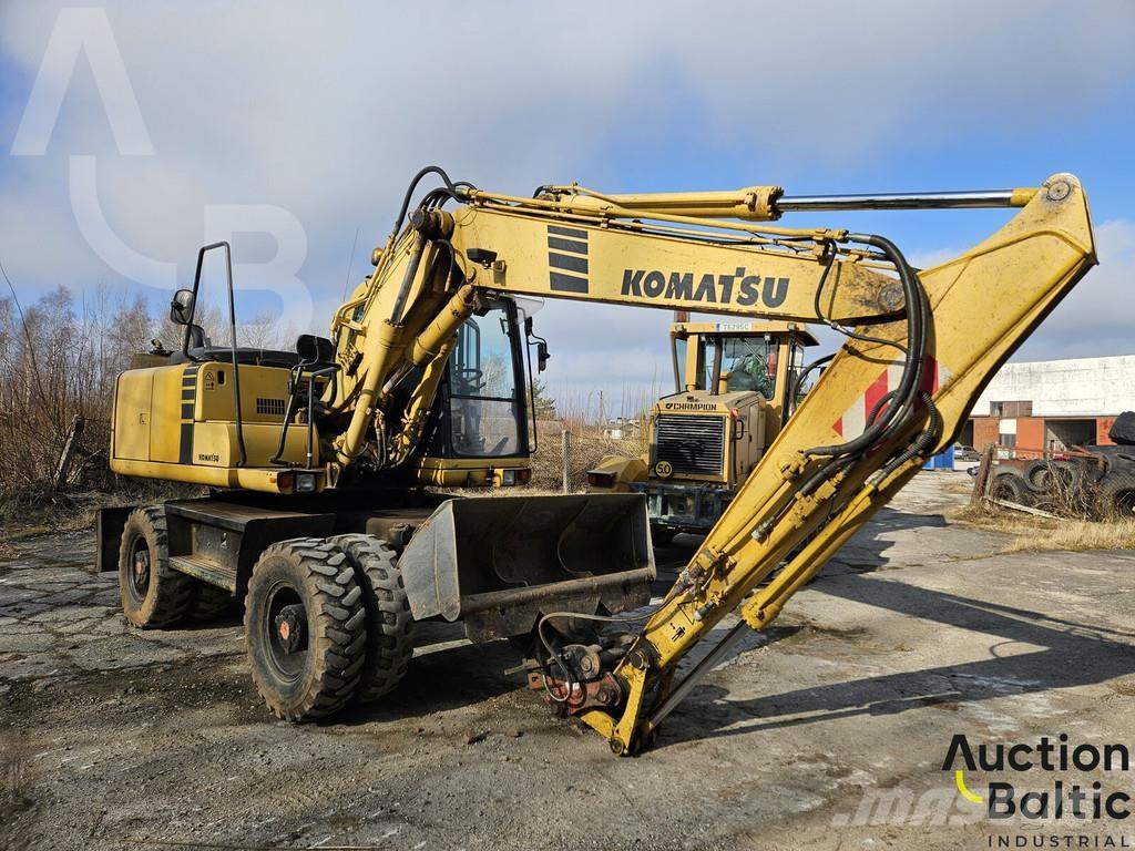 Komatsu PW130ES-6K Wheeled excavators
