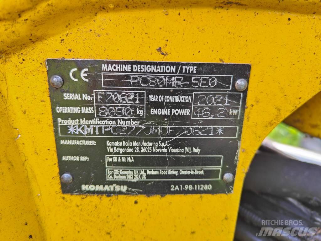 Komatsu PC 80 MR-5 Midi excavators  7t - 12t