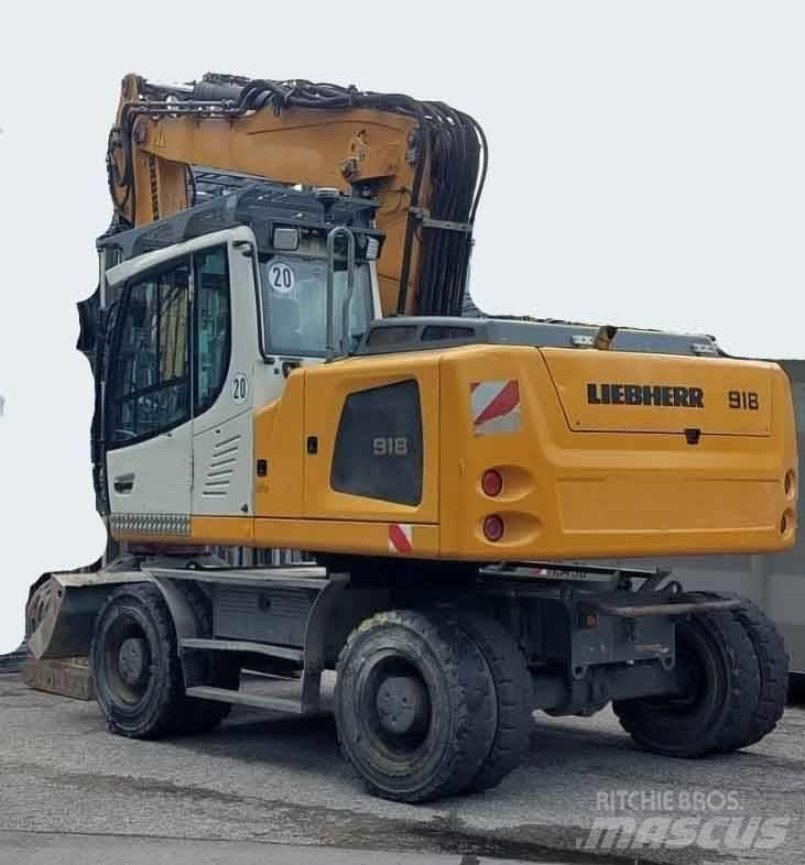 Liebherr A 918 Litr. Wheeled excavators