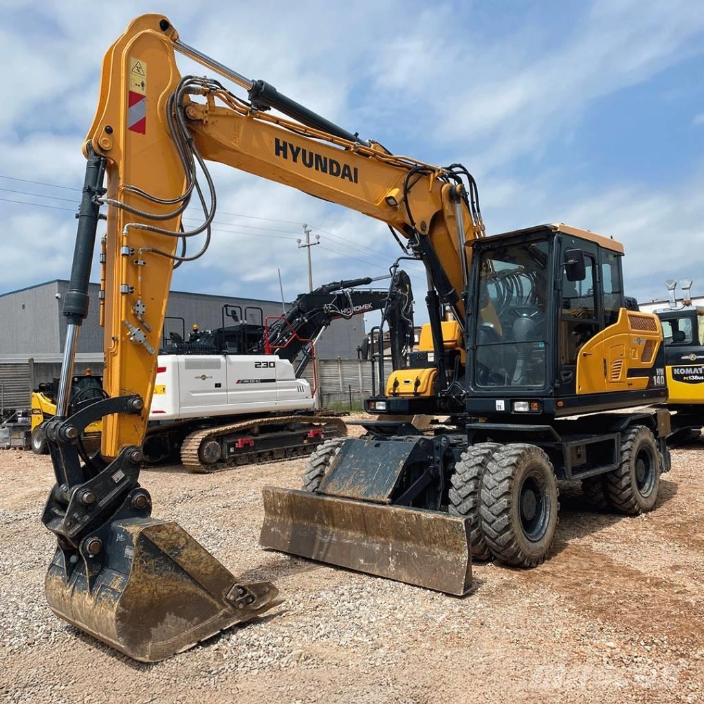 Hyundai HW140 Wheeled excavators