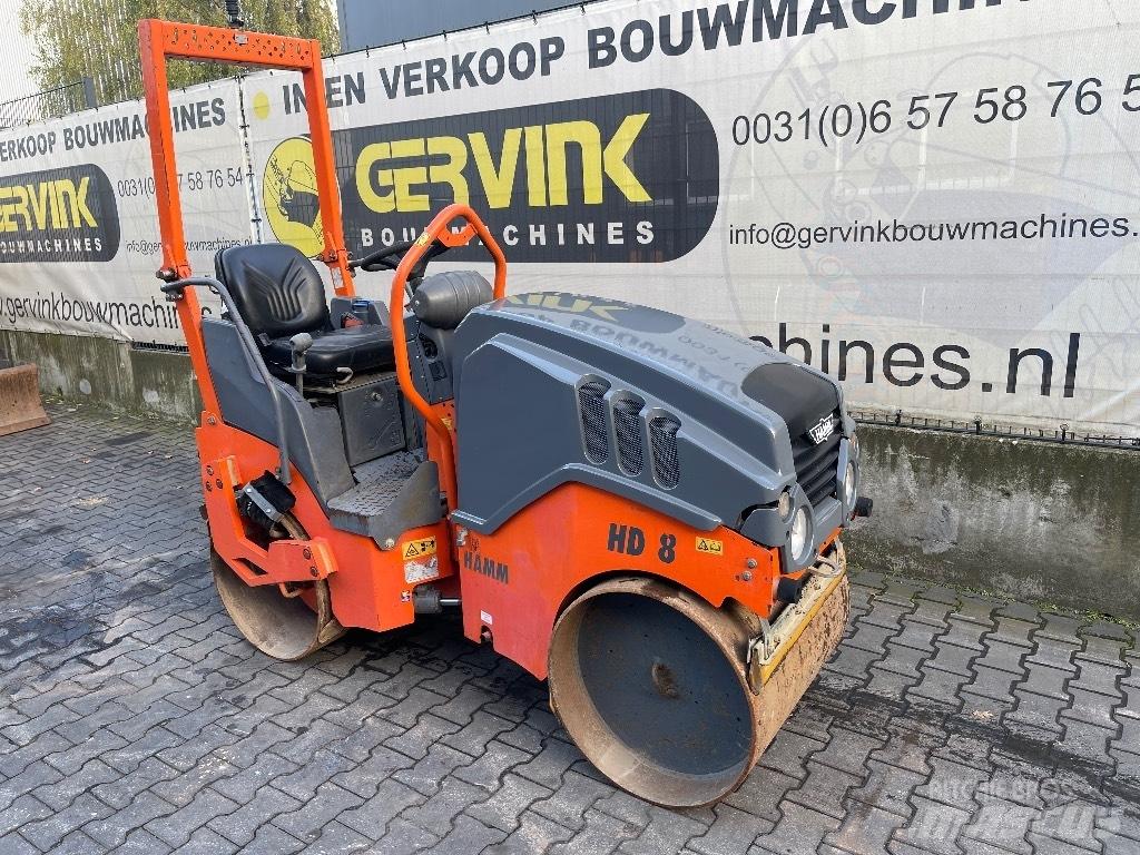 Hamm HD 8 VV Twin drum rollers