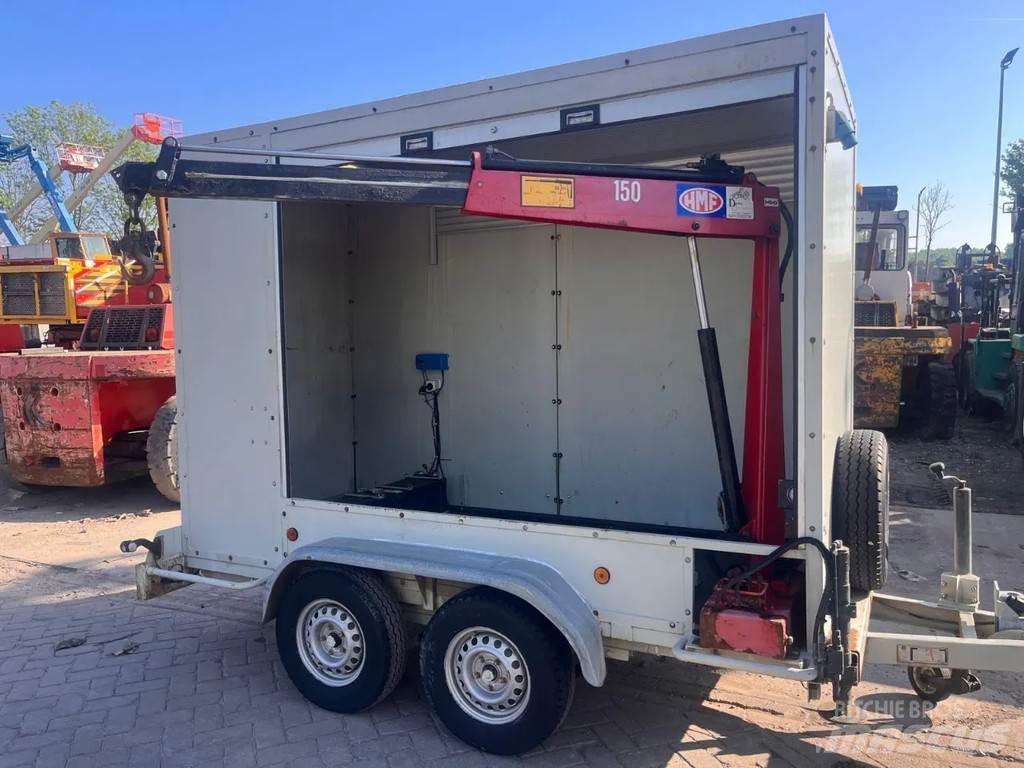 Van Weel VW 2001 Box body trailers